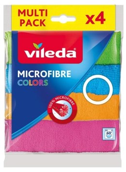 VILEDA Colors Ściereczki z mikrofibry 4 sztuki 2577