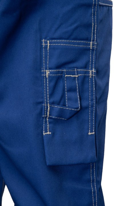 SPODNIE OGRODNICZKI / ODBLASK - Niebieski/odbask 17353 64