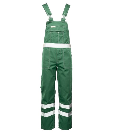 SPODNIE OGRODNICZKI / ODBLASK - Zielony/odbask 17353 98