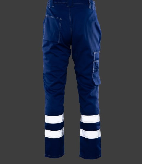 SPODNIE DO PASA ODBLASK - Niebieski/odbask 17353