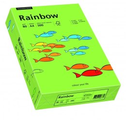 Papier xero kolorowy A4 80g 500 ark. RAINBOW R76 zielony 88042651