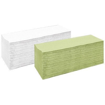 Ręczniki składane V ECONOMIC białe 4000 składek makulatura CLIVER (ZZ) 2271