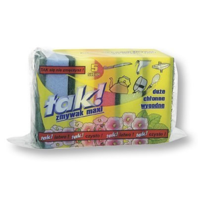 Zmywaki gąbka do zmywania Maxi (5 szt.) Świeżowski *78623
