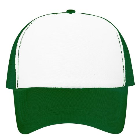 Czapka Moontex trucker 5P Bottle Green/White
