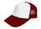 Czapka Moontex trucker 5P Burgundy/White