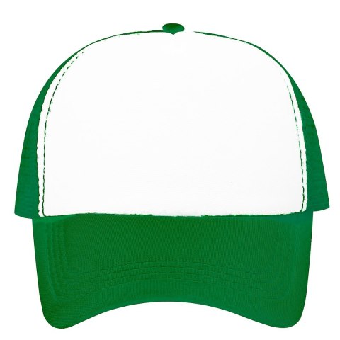 Czapka Moontex trucker 5P Kelly Green-White