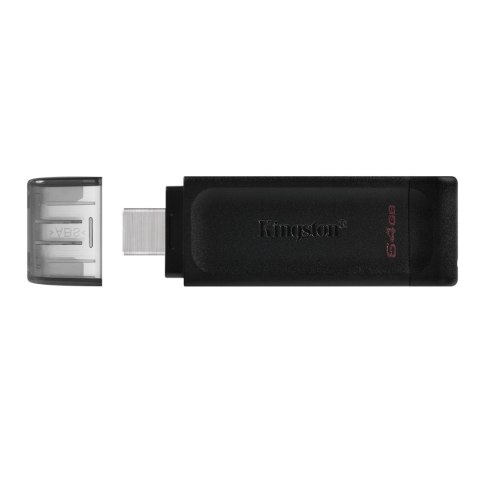 Pamięć Pendrive KINGSTON DT70 Exodia 64GB USB-C 3.0 czarny DT70/64GB