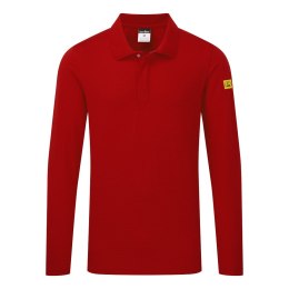 Polo antystatyczne ESDz krótkimi rękawami