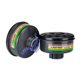 Filtr gazu ABEK2 z połączeniem uniwersalnym (Pk4)