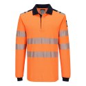 Koszulka polo z długim rękawem PW3 Modaflame Knit HVO FR