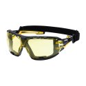 Okulary ochronne Wraparound Plus w kolorze antracytowym