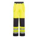 Spodnie trudnopalne i ostrzegawcze Bizflame Work z kaburami