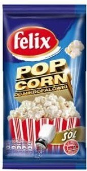 Popcorn do mikrofalówki Felix 90g solony