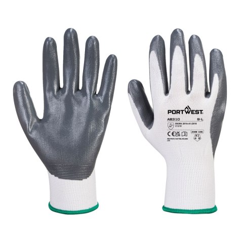 AB310 - Grip 13 Nitrile Essential Multipack Biały/Szary