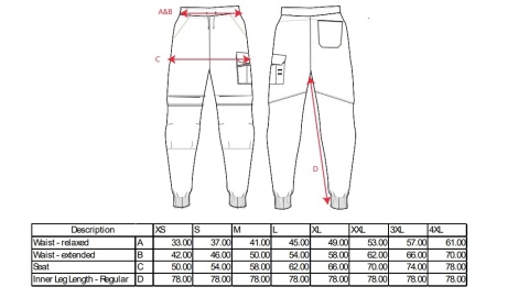 Spodnie PW3 Work Jogger