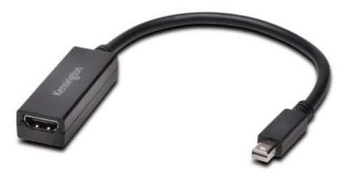 Adapter wideo Kensington VM2000, z Mini Display Port na HDMI, czarny K33986WW