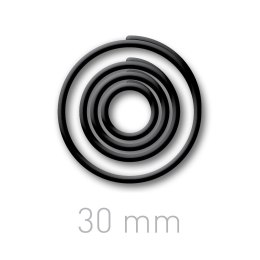 Pierścienie wzmacniające, etykiety samoprzylepne, kółko do oprawy dokumentów Opus O.easyRing 30 mm, 60 szt./op. czarny