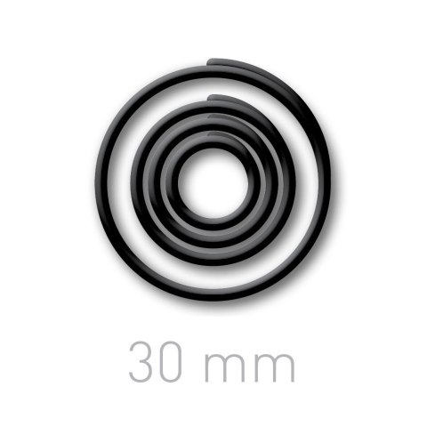 Pierścienie wzmacniające, etykiety samoprzylepne, kółko do oprawy dokumentów Opus O.easyRing 30 mm, 60 szt./op. czarny