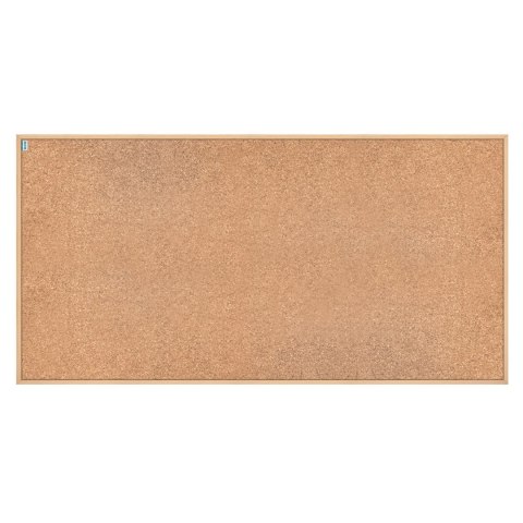 Tablica korkowa w ramie drewnianej 200x100cm MEMOBE SMART