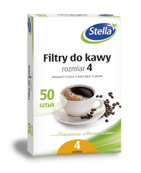 STELLA Filtr papierowy do ekspresu rozmiar 4 (50szt.) 03372