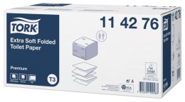 Papier toaletowy w składce ZZ Premium 114276 biały TORK T3