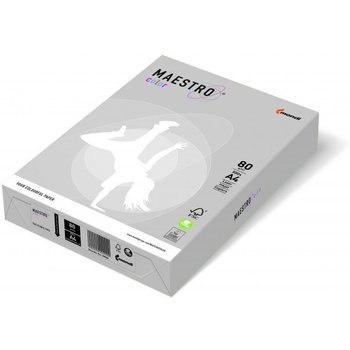 Papier xero MAESTRO COLOR A4 160g 250 ark. GR21 szary