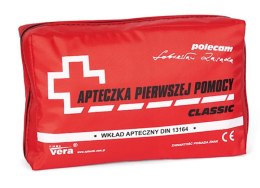 Apteczka pierwszej pomocy samochodowa uniwersalna , wodoodporna saszetka, VERA DIN 13164