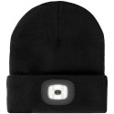 CZAPKA ZIMOWA AKRYLOWA DZIANA LED BLACK