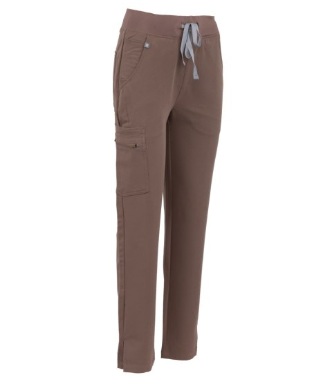 MYNTS Straight Leg Pants Women WMP002 Sahara Mokka - Sahara Mokka L