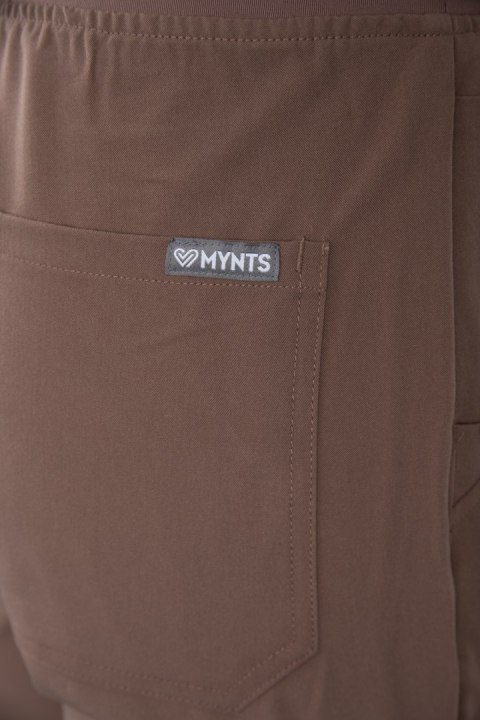 MYNTS Straight Leg Pants Women WMP002 Sahara Mokka - Sahara Mokka L