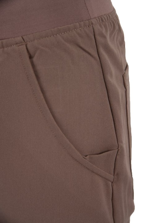 MYNTS Straight Leg Pants Women WMP002 Sahara Mokka - Sahara Mokka L