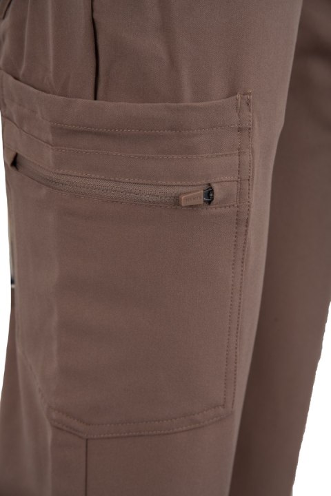 MYNTS Straight Leg Pants Women WMP002 Sahara Mokka - Sahara Mokka L