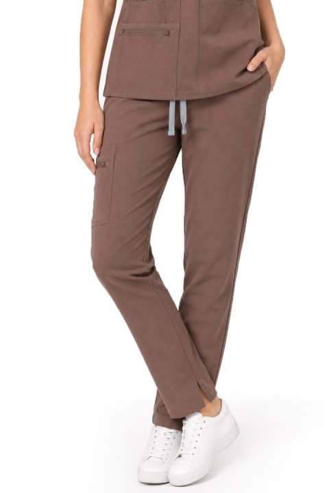 MYNTS Straight Leg Pants Women WMP002 Sahara Mokka - Sahara Mokka L