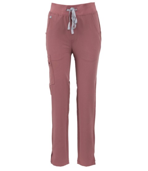 MYNTS Straight Leg Pants Women WMP002 Terra Rose - Terra Rose 3XL