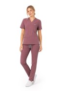 MYNTS Straight Leg Pants Women WMP002 Terra Rose - Terra Rose XL