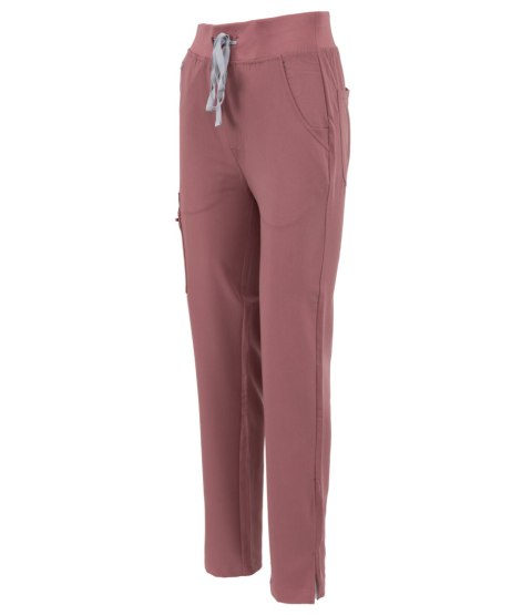 MYNTS Straight Leg Pants Women WMP002 Terra Rose - Terra Rose M