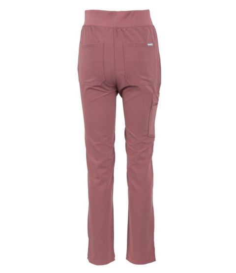 MYNTS Straight Leg Pants Women WMP002 Terra Rose - Terra Rose M