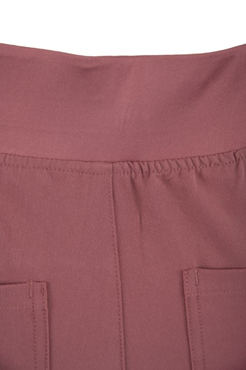 MYNTS Straight Leg Pants Women WMP002 Terra Rose - Terra Rose M