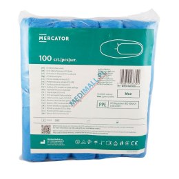 Ochraniacze na obuwie CPE (100 szt.) niebieskie MERCATOR MM000062319