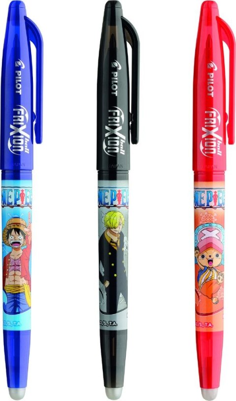 Pióro kulkowe wymazywalne PILOT FRIXION mix ONE PIECE 0,7mm niebieskie PIBLRT-FR7-L