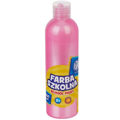 Farba szkolna Astra 250 ml - perłowa różowa, 301217038 SALE