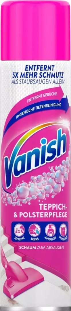 VANISH Pianka do Czyszczenia Dywanów i Tapicerki 650 ml, 06996 SALE