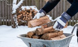 RĘKAWICE OCIEPLANE WZMOCNIONE KOZIĄ SKÓRĄ X-PREMIUM WINTER