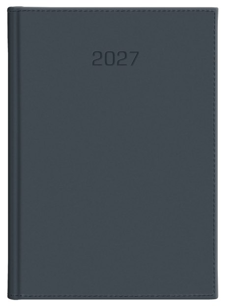 Kalendarz dzienny B6D Vivella, 2027, 216 B6DB GRAFIT, WOKÓŁ NAS