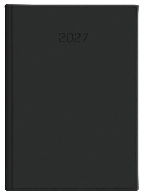 Kalendarz tygodniowy B5T Vivella, 2027, 216 B5TB CZARNY, WOKÓŁ NAS