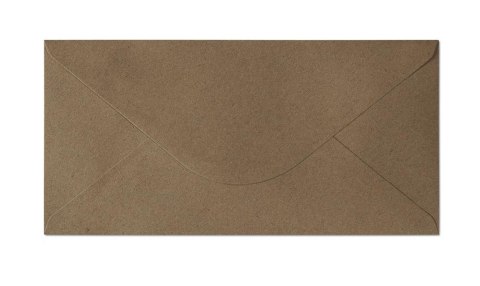 Koperta DL KRAFT ciemnobeżowy K 120g (10) 280122 GALERIA PAPIERU