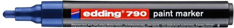 Marker lakierowy okrągła końcówka 2-3 mm niebieski Edding 790/003/N SALE