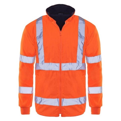 PROLUMO 5IN1 KURTKA OCIEPLANA POMARAŃCZOWA HVP ROZM. XXXL