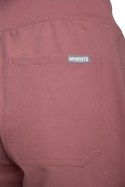 MYNTS Straight Leg Pants Women WMP002 Terra Rose - Terra Rose L