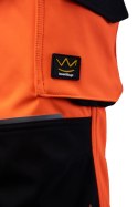 SEVEN KINGS FLASH SPODNIE SOFTSHELL OCIEPLANE SKF009(O) - Reflective orange (RO) 3XL.
